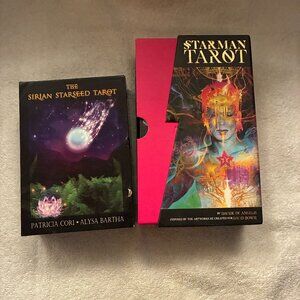 Starman Tarot inspired by David Bowie and The Sirian Starseed Tarot